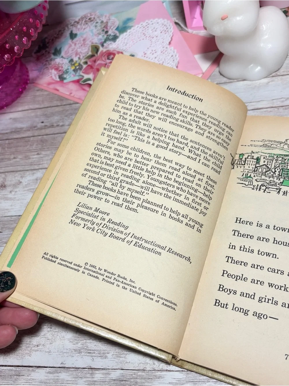 Vintage 1962 Benjamin In The Woods HC Wonder Books Easy Reader By Eleanor Clymer